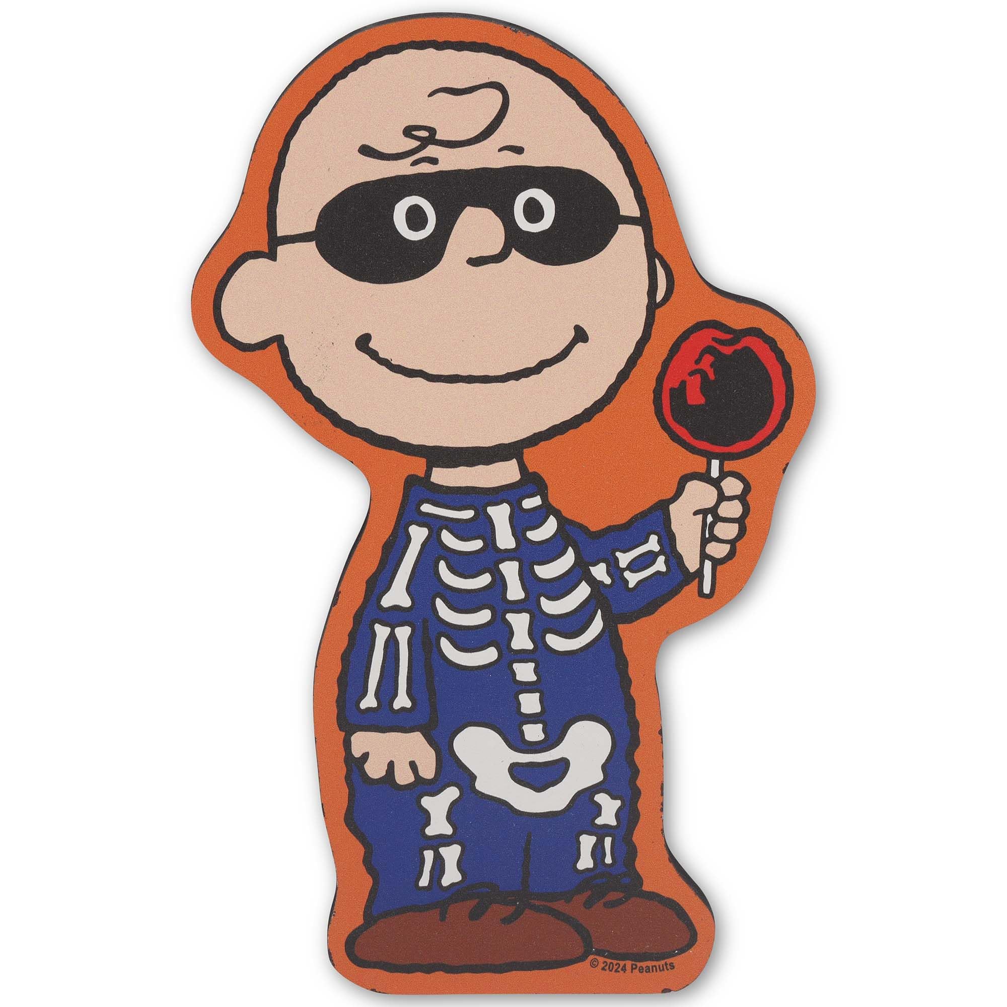 Amazon.com: Open Road Brands Peanuts Charlie Brown Skeleton Shelf